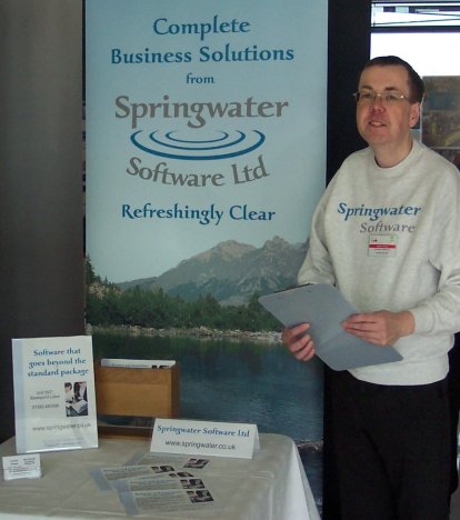 Promoting the services from Springwater Software